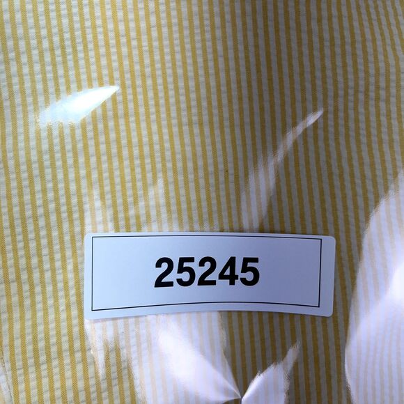 Women's Size 6/7 Blazer Gray Vintage Made In Japan Yellow Striped - Picture 13 of 13